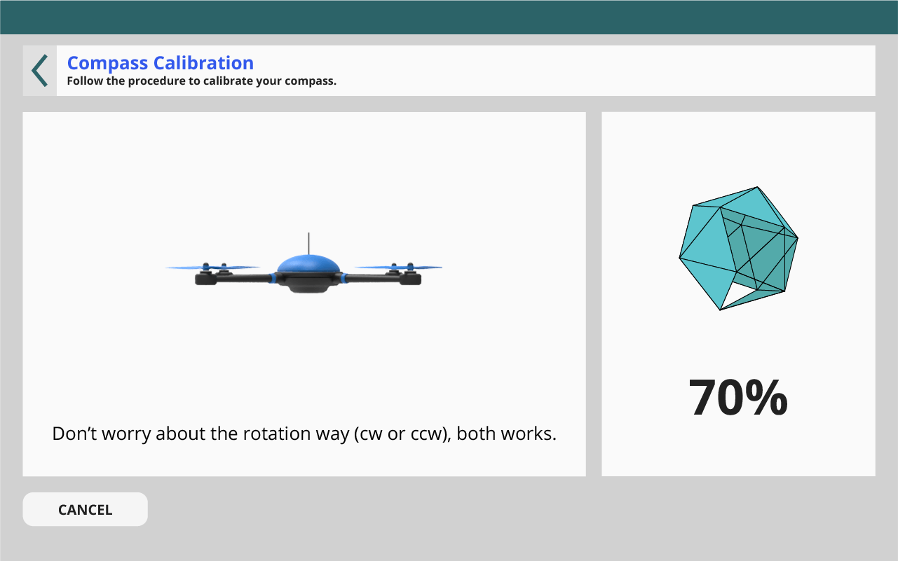 Calibration ongoing